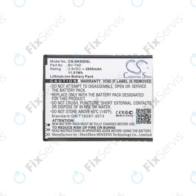 Microsoft Lumia 950 XL - Batéria BV-T4D 2950mAh HQ