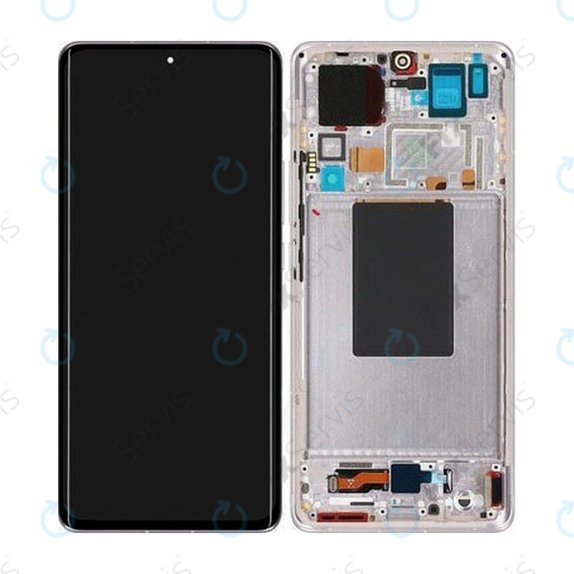 Xiaomi 12 Pro 2201122C 2201122G - LCD Displej + Dotykové Sklo + Rám (Purple) - 56000500L200 Genuine Service Pack