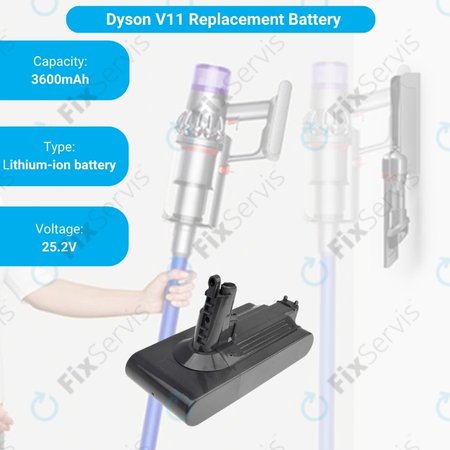 Dyson V11 - Batéria 299820, SV14, 970145-02 Li-Ion 25.2V 4000mAh