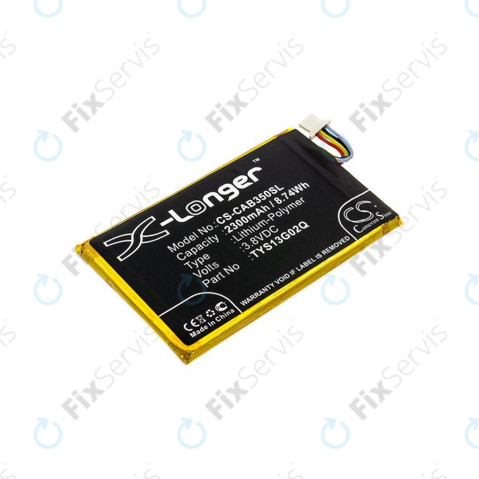 Caterpillar CAT B35 - Batéria TYS13G02Q 2300mAh HQ