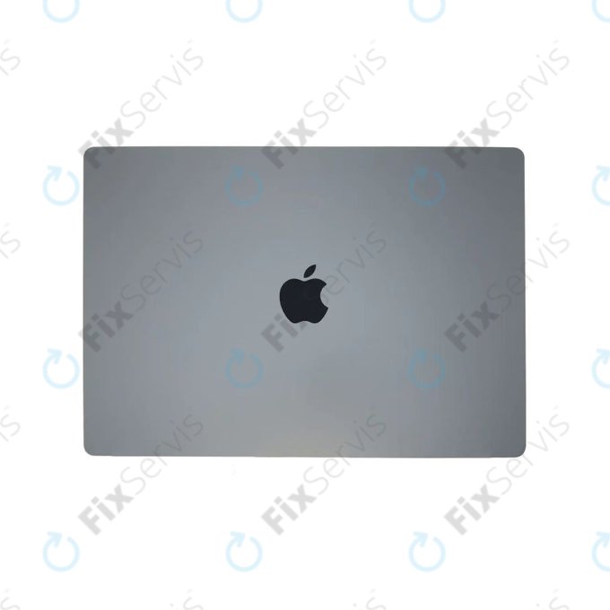 LCD displej pre MacBook Air 13", A3113 (2024), s predným sklom a krytom, Space Gray, 661-40278, Genuine Apple