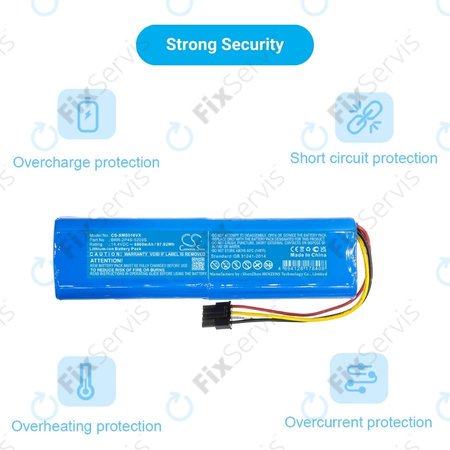 Xiaomi Mi Robot Vacuum Mop-series, Dream-series, Roborock-series - Batéria BRR-2P4S-6800 Li-Ion 14.4V 6800mAh HQ