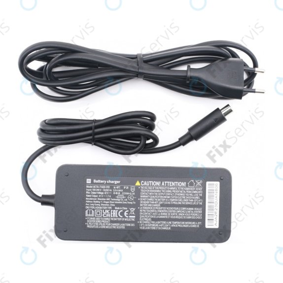 Xiaomi Mi Electric Scooter 1S, 2 M365, Essential, Pro, Pro 2 - Nabíjačka 41V / 1.7A - C002450000400, C002470000200, C002470001400, C002470001500 Genuine Service Pack