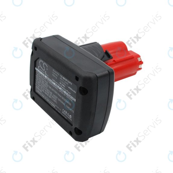 Batéria pre Milwaukee M12 B4 Redlithium, 4000mAh, Li-Ion, 12V, 48-11-2440, HQ