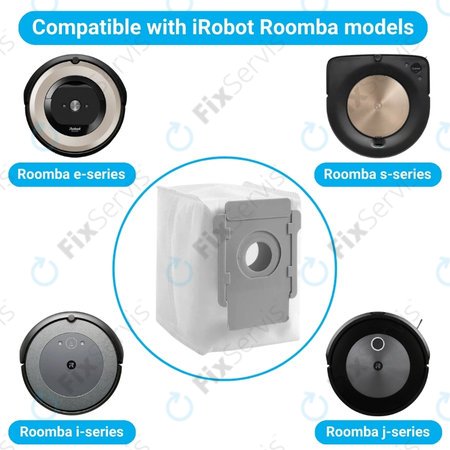 iRobot Roomba e-series, i-series, j-series, s-series - Vrecko do Vysávača (3ks)