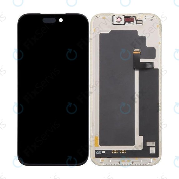 Displej Soft OLED 120Hz pre iPhone 17 Pro Max, Dotykové sklo s rámom, FixPremium PRO