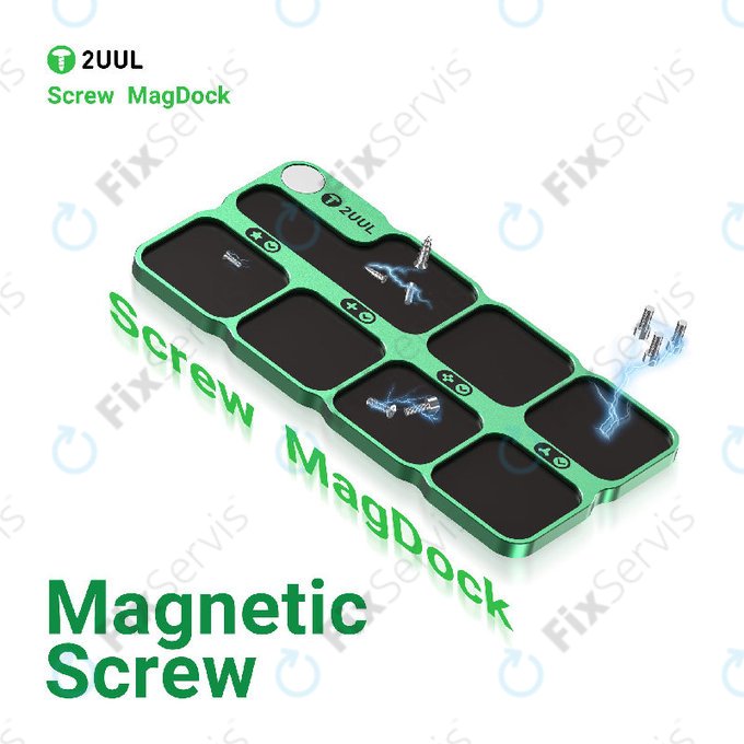 Magnetická zliatinová podložka na skrutky, 2UUL ST95