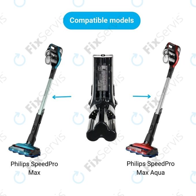 Philips SpeedPro Max, SpeedPro Max Aqua - Batéria IBD034GA Li-Ion 25.2V 2400mAh HQ