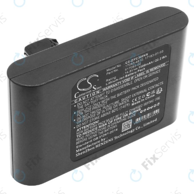 Dyson DC30, DC35 - Batéria 17083-4810, 17183-01-03, 917083-02 Li-Ion 14.8V 1500mAh HQ