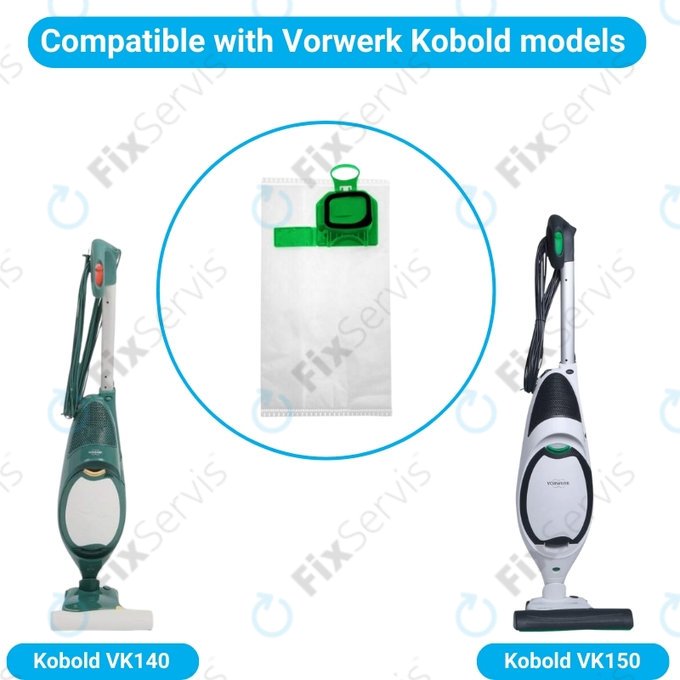 Vorwerk Kobold VK140, VK150 - Vrecko do Vysávača FP140