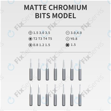 Jakemy JM-Y06 - Inteligentný Precízny Elektrický Skrutkovač 16v1