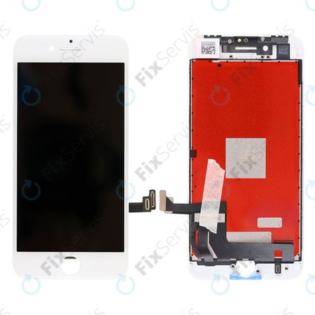 Apple iPhone 8 - LCD Displej + Dotykové Sklo + Rám (Biela) - Genuine Service Pack 661-08934, 661-09081