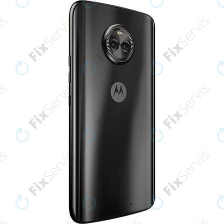 Motorola Moto X4 XT1900 - Batériový Kryt (Super Black) - 5S58C09155 Genuine Service Pack
