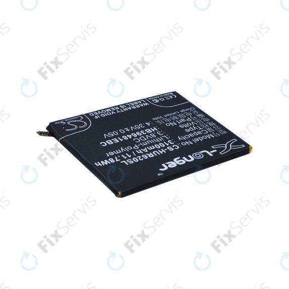 Batéria pre Huawei Ascend Y6 2, Honor 5a, Huawei G7 Plus, 3100mAh, Li-Pol, 3.8V, HB396481EBC, HQ