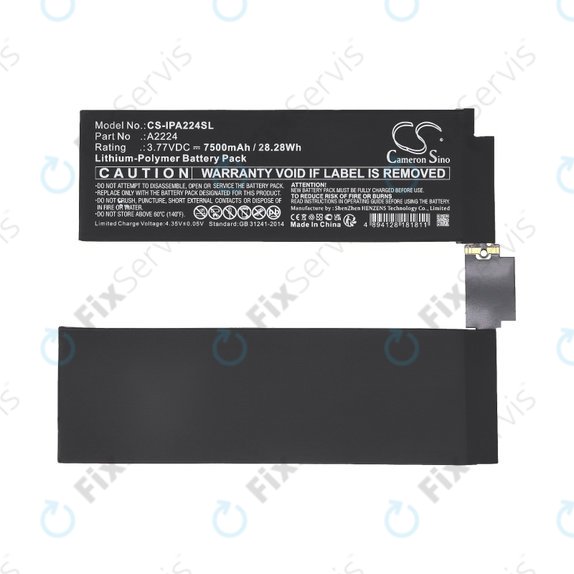 Apple iPad Pro 11.0 (2nd Gen 2020) - Batéria A2224 7500mAh HQ
