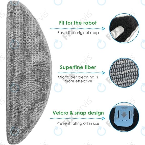 Mopovacia utierka, 2 ks pre iRobot Roomba Combo i5, j5