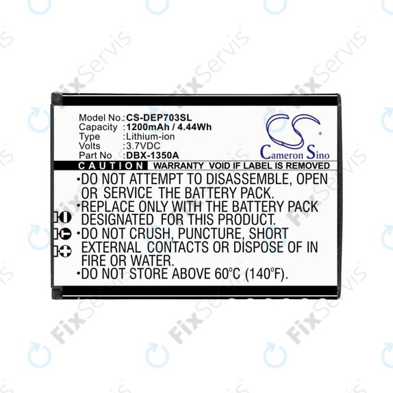Batéria pre Doro 7030, 7031, DFC-0270, 7080, 1200mAh, Li-Ion, 3.7V, DBX-1350A, HQ