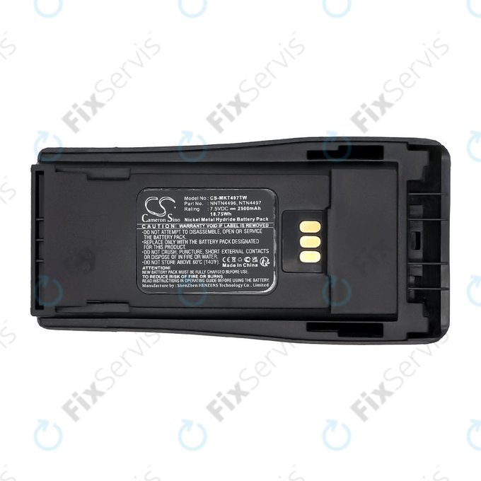Batéria pre Motorola CP, EP, GP, PM-series, 2500mAh, Ni-MH, 7.5V, PMNN4081, HQ