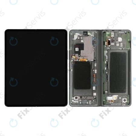 Samsung Galaxy Z Fold 3 F926B - LCD Displej + Dotykové Sklo + Rám (Phantom Green) - GH82-26283B Genuine Service Pack