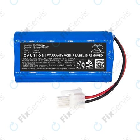 Batéria pre Ecovacs Deebot M82, Tesla RoboStar T50, T60, T80 Pro, 2600mAh, Li-Ion, 14.8V, BL7402A, HQ