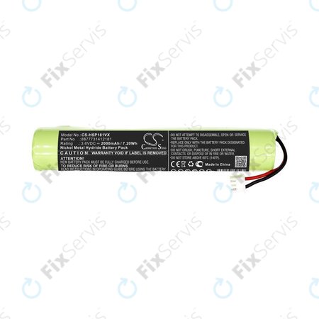 Batéria pre Hurricane Spin Scrubber, Brush Cleaner Mop, 2000mAh, Ni-MH, 3.6V, 8877731412181, HQ