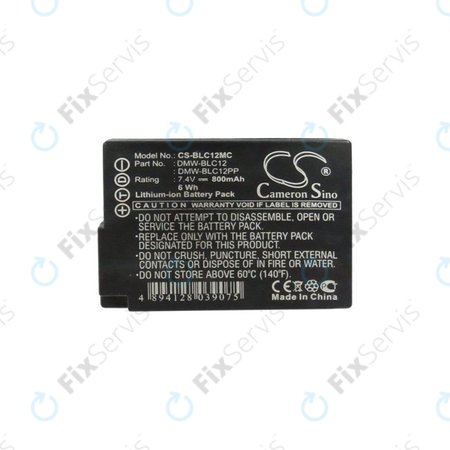 Leica Q, V-Lux 4 - Batéria BP-DC12 Li-Ion 800mAh HQ