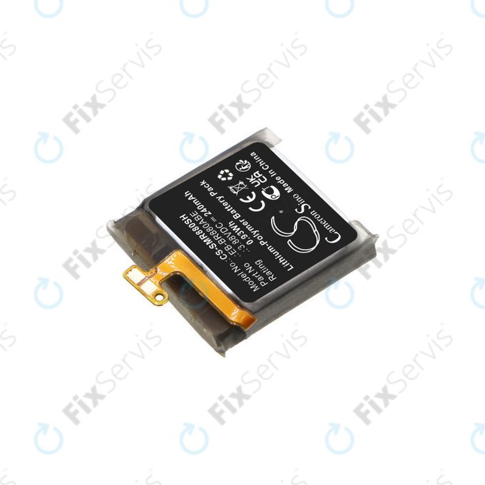 Batéria pre Samsung Galaxy Watch 4 40mm, Watch4 Classic 42mm, 240mAh, Li-Pol, 3.88V, EB-BR880ABE, HQ