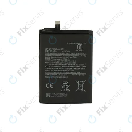 Xiaomi Poco X3, X3 NFC, X3 Pro - Batéria BN57, BN61 5160mAh