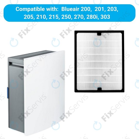 Blueair 200-series, 300-series - HEPA filter (Aktívny uhlík)