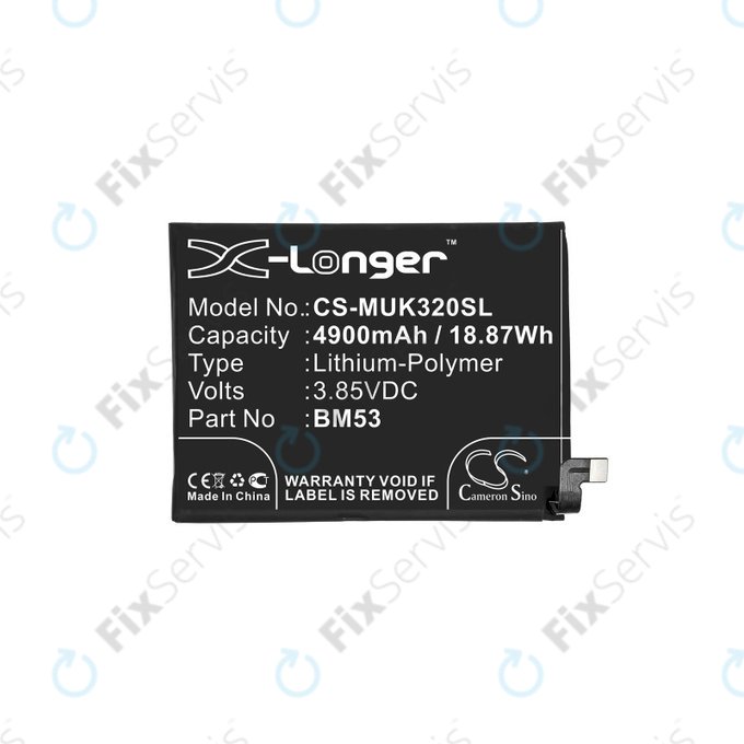 Xiaomi Mi 10T 5G, Mi 10T Pro 5G - Batéria BM53 4900mAh HQ