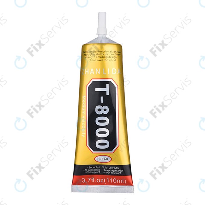 Adhesive Lepidlo T-8000 - 110ml (Transparentná)