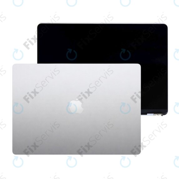 LCD displej pre MacBook Air 15", A3241 (2025), s predným sklom a krytom, Silver, 661-50129, Genuine Apple