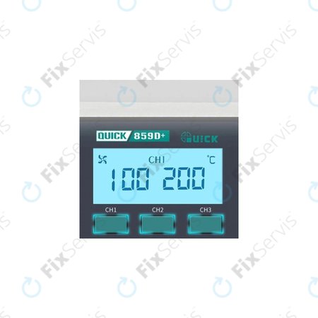 Quick 859D+ - Teplovzdušná Spájkovacia Stanica