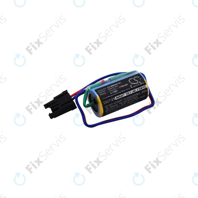 Batéria pre Mitsubishi Robot Control PLC, A RH, MR, 1700mAh, Li-MnO2, 3.6V, B9670-MC, HQ