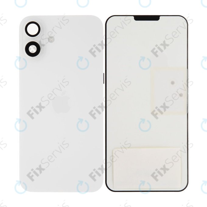 Sklo Zadného Housingu pre iPhone 16 Plus | White | 661-42839 | Genuine Apple