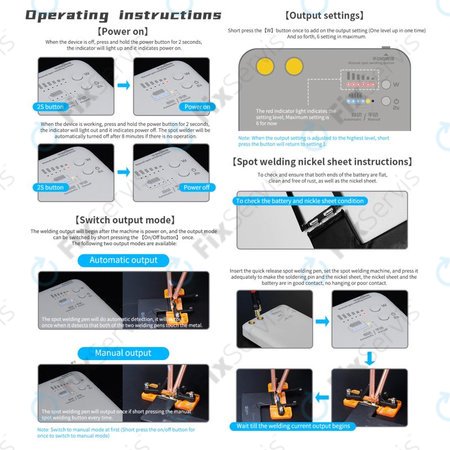 QianLi Macaron - Mikro Zváračka na Servis Batériových Flex Káblov (iPhone 11 - 12 Pro Max)