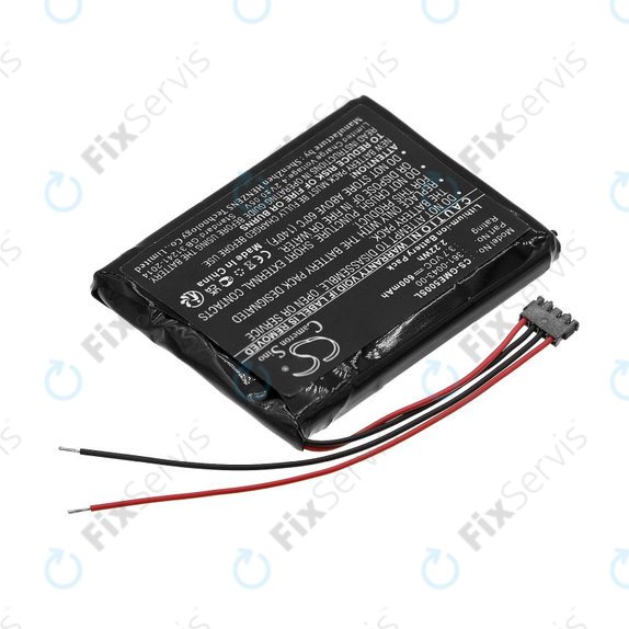 Batéria pre Garmin Edge 500, 600mAh, Li-Ion, 3.7V, 361-0043-00, HQ