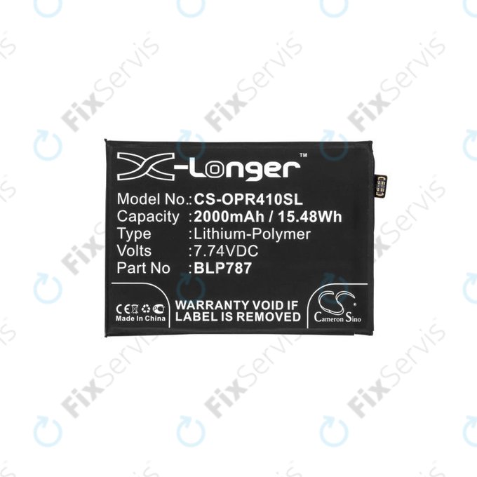 Oppo Reno 4 Pro CPH2109 - Batéria BLP787 2000mAh HQ