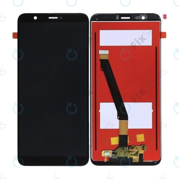 Huawei P Smart FIG-L31 - LCD Displej + Dotykové Sklo (Black) TFT