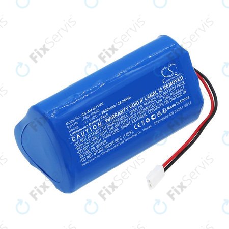 Batéria pre Aquajack 211, 2600mAh, Li-Ion, 11.1V, PSD 18650, HQ