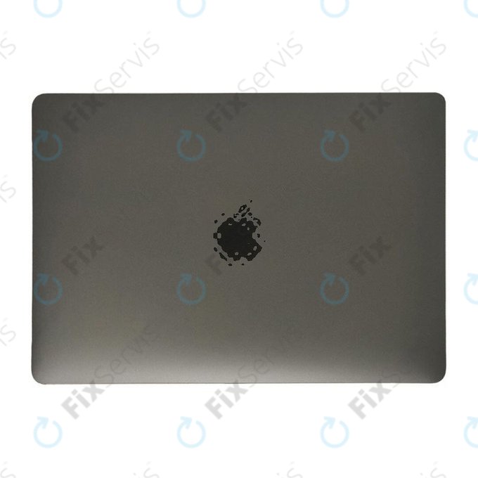 Apple MacBook Air 13" A1932 (2019) - LCD Displej + Predné Sklo + Kryt (Space Gray) Original Refurbished