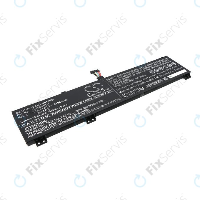Batéria pre Lenovo Legion 5 15ARH7H, 82RD0002SB, 5100mAh, Li-Pol, 15.44V, L21C4PC1, HQ