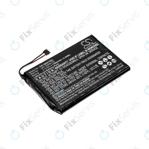 Batéria pre Garmin Nüvi 2757, 1500mAh, Li-Ion, 3.7V, 361-00066-00, HQ
