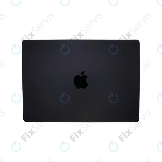 LCD displej pre MacBook Pro 14", A3112, A3185 (2024), s predným sklom a krytom, Space Black, 661-41794, Genuine Apple