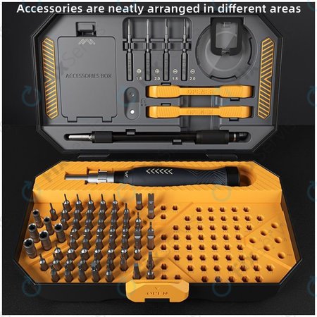 Jakemy JM-8183 - Sada Precízneho Náradia pre Servis Mobilných Telefónov, Tabletov a Počítačov