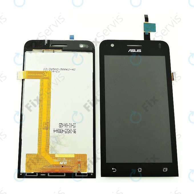 Asus Zenfone C ZC451CG - LCD Displej + Dotykové Sklo + Rám (Black) TFT