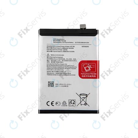 OnePlus Nord N100 BE2013 BE2015 - Batéria BLP813 5000mAh - 1031100034 Genuine Service Pack