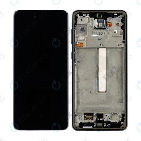 Samsung Galaxy A73 A736 - LCD Displej + Dotykové Sklo + Rám (Black) OLED