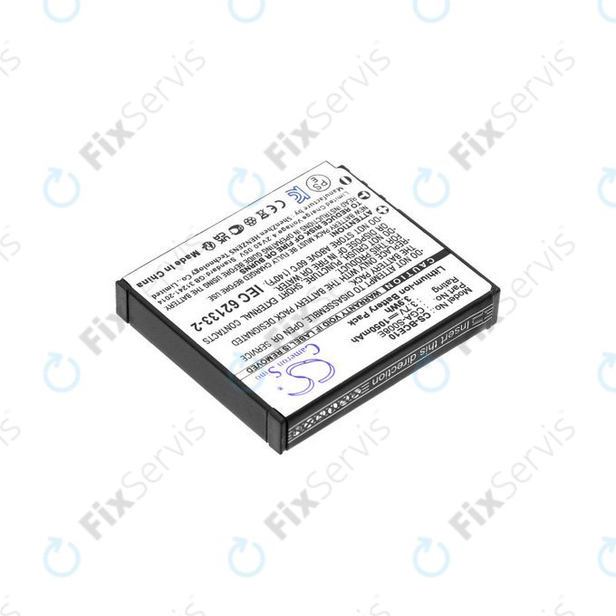 Batéria pre Panasonic Lumix DMC, 1050mAh, Li-Ion, 3.7V, DMW-BCE10, HQ