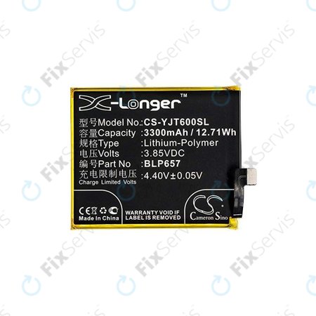 OnePlus 6 A6000 A6003 - Batéria BLP657 3300mAh HQ